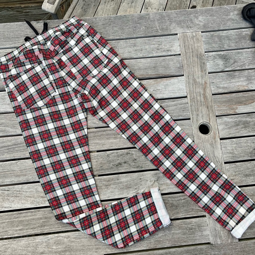 Urban Outfitters Plaid Christmas Pants